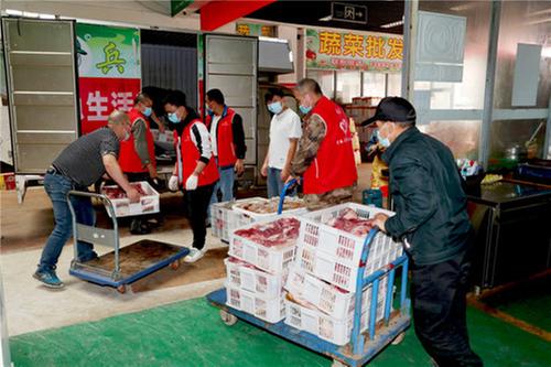 广安兵哥送菜： 线上下单线下配送  助力疫情防控