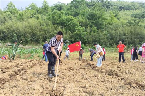 天池镇开展“与党同心.与民同行”主题党日活动