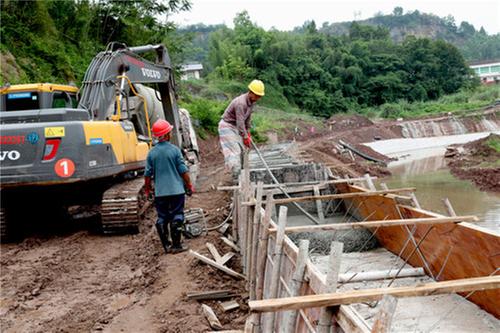 广安：斥资2200万提升河道防洪　助力乡村振兴