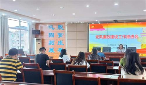 岳池县乡村振兴局召开党风廉政建设和反腐败工作推进会