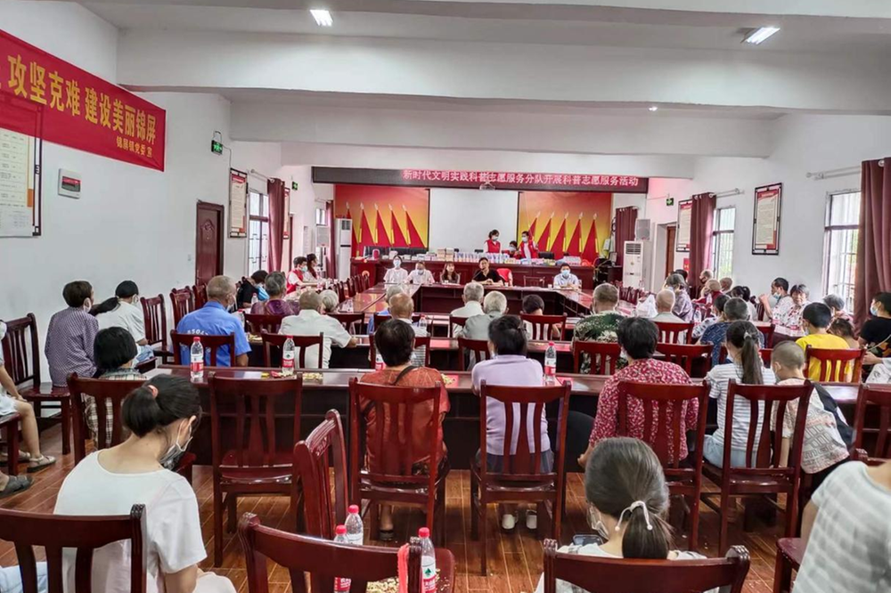 蓬安县科协开展科普宣传活动