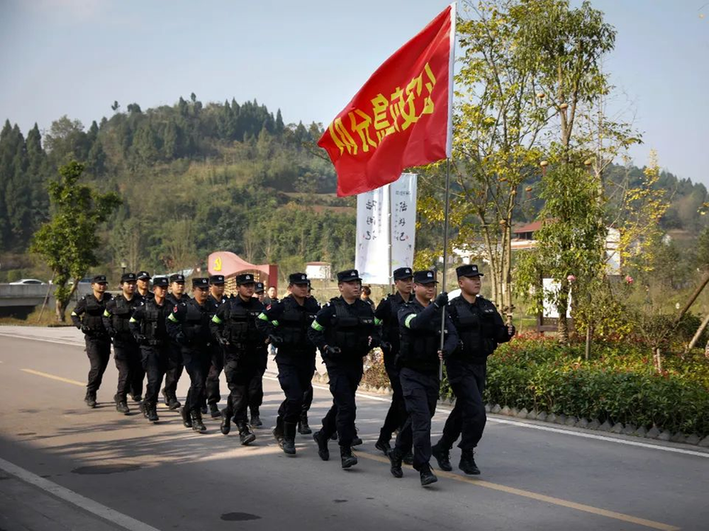 岳池最美基层辅警候选人蒋庆：军心不变 忠诚不改