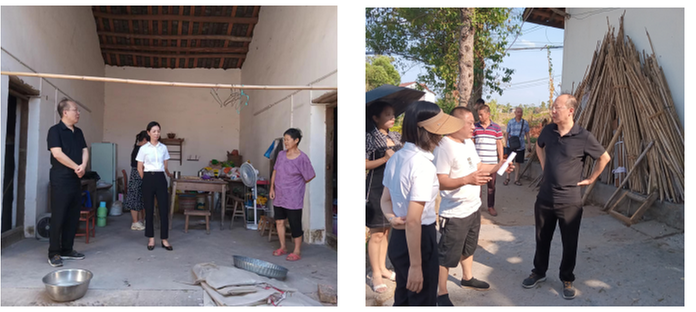 内江市科协深入白鹤村开展“抗旱保收”帮扶行动