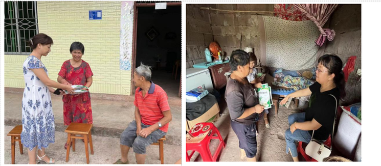 进村入户察实情 走访慰问送温暖