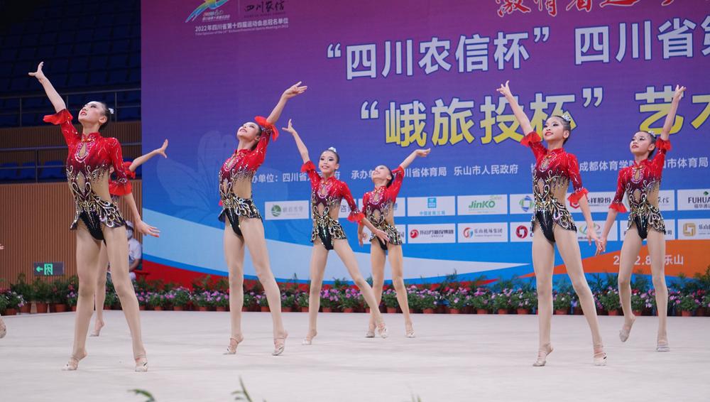 激情省运丨乐山艺术体操代表队斩获2金2银