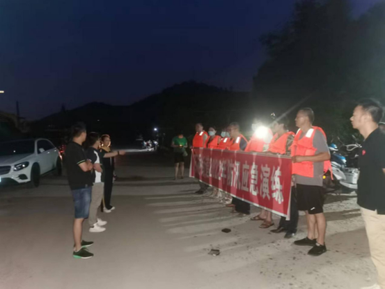 简阳市石桥街道开展防汛应急演练