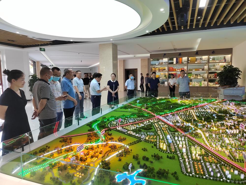 乐至县政协调研全县创建省级高新区进展情况