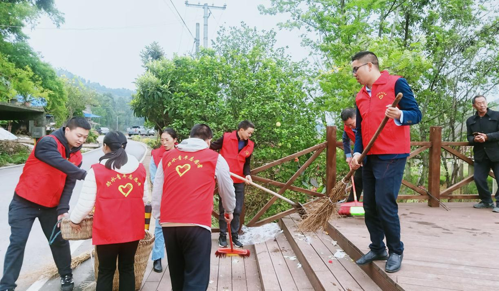 丰禾镇开展“以党带团、守护家园，丰禾在行动”活动