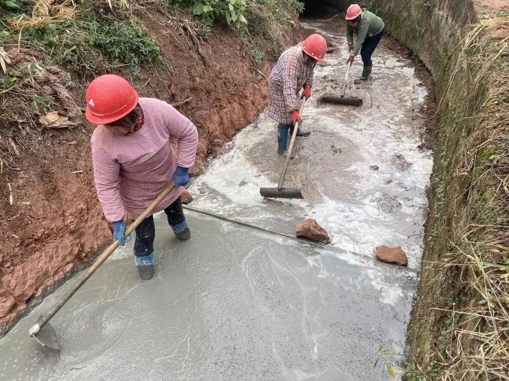 青神县：复兴水库三标段灌区整治工程预计12月底完工