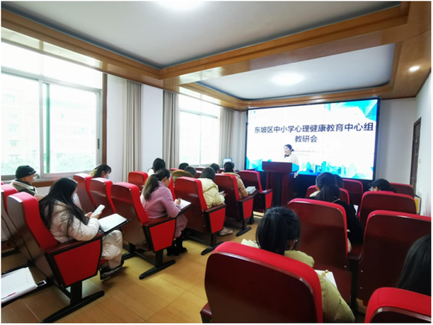 东坡区心理健康教育学科中心组召开教研会