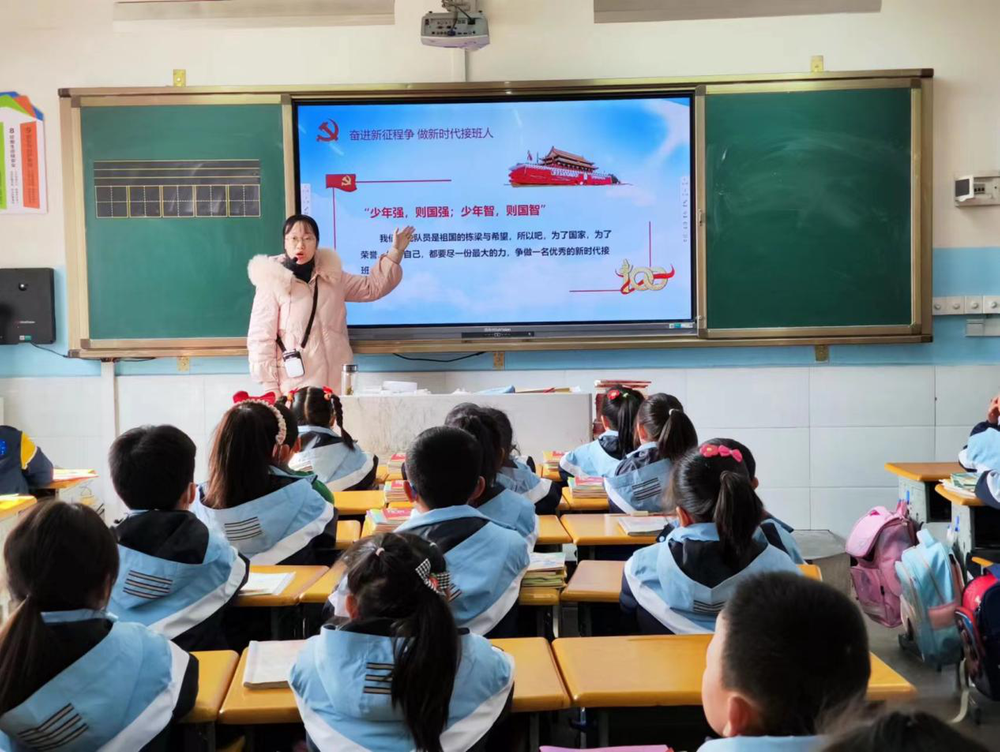 巴州区第九小学开展“学习新思想  做好接班人”系列主题活动