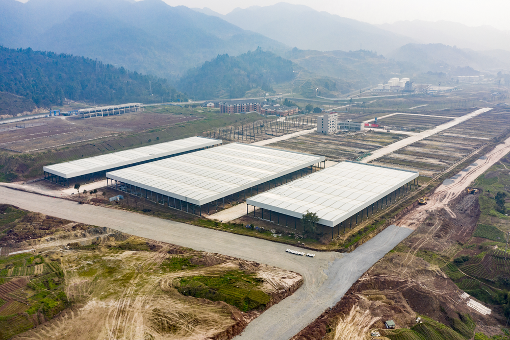 广安建材城项目建设加快推进