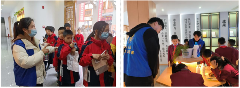 东兴区科协开展学习中医药文化内涵科普志愿活动