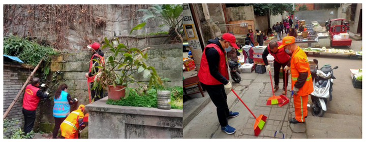 内江市市中区科协党支部深入社区开展弘扬雷锋精神为民服务活动