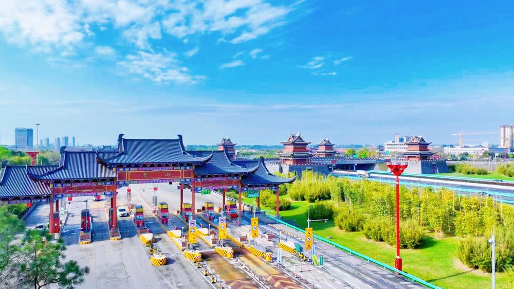 改造完成！成乐高速眉山收费站4座匝道收费棚3月底全面开放