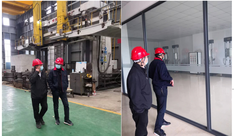 内江市科协到金镭重工有限公司调研人才培养工作