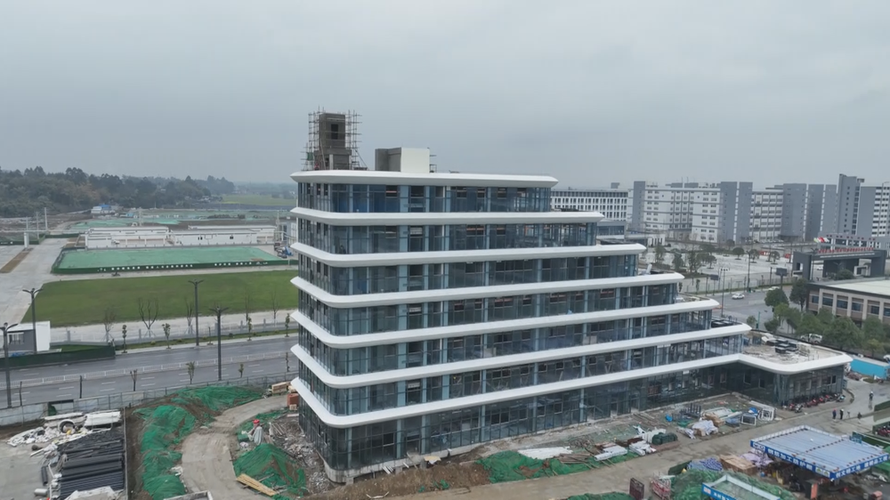 青神工业服务中心建设按下“加速键”