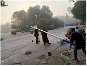 捐助帮扶村办群众期盼事