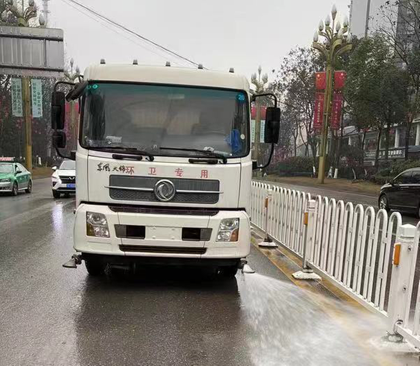 武胜县综合行政执法局开展大气污染治理工作