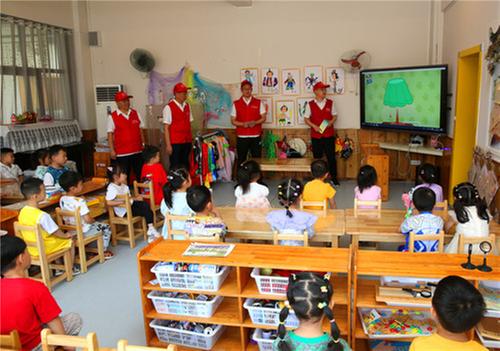 邻水县机关幼儿园开展安全用电知识进校园活动