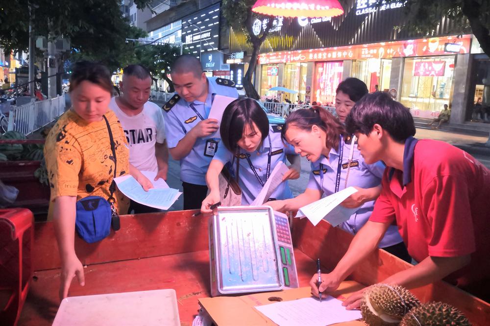 岳池县开展电子秤计量专项集中整治行动