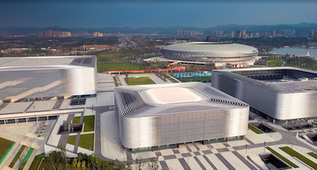 探馆东安湖体育公园，感受智慧建造魅力