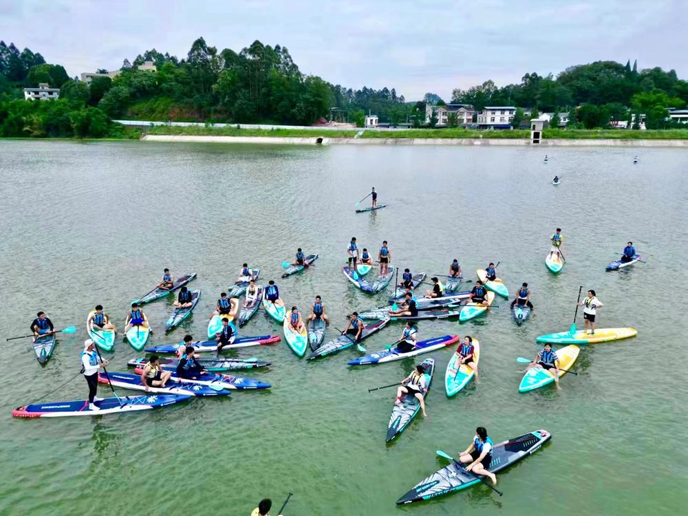 全国桨板暨桨板球公开赛将在青神县青神湖开赛