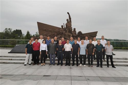 广安市老科协、岳池县老科协、岳池县科协联合开展“七一”主题党日活动