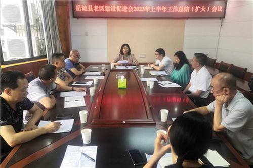 岳池县老促会召开2023年上半年工作总结会议