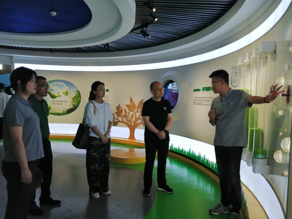 眉山市科协系统：组织参观玉屏山省级科普惠民共享基地