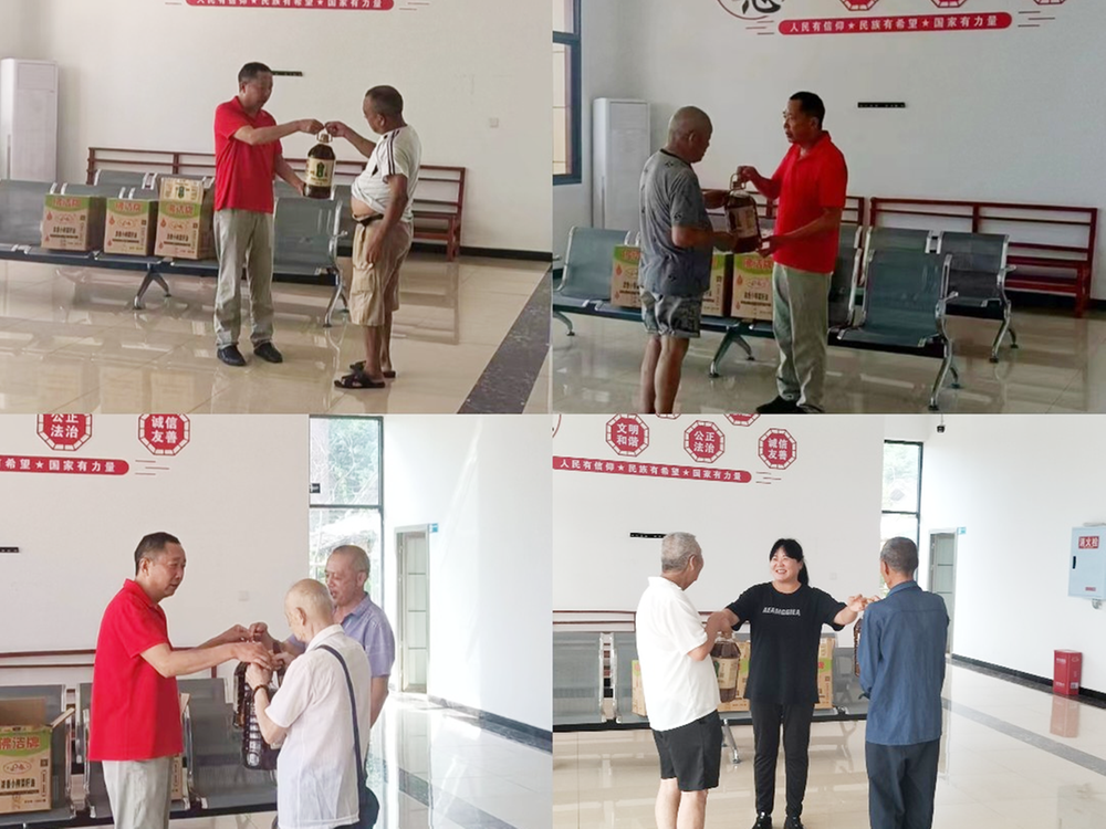 枣山街道开展“八一”建军节慰问活动