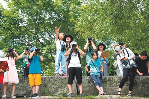 把课堂搬进大自然