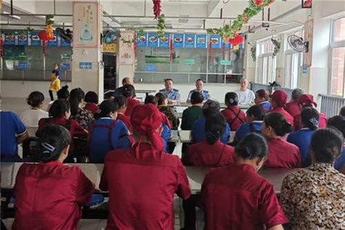 岳池县市场监管局全力保障2023年秋季开学食品安全