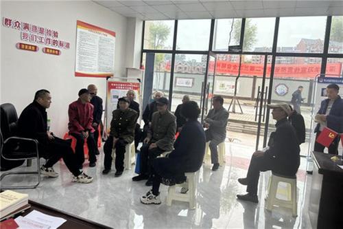 广安经开区枣山街道河西社区开展敬老助老活动