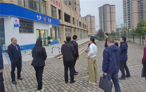 四川省司法厅赴邻水县验收“枫桥式司法所”创建工作