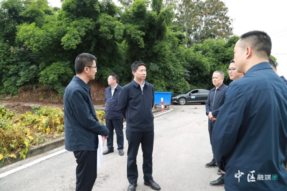 内江市市中区领导调研耕地找回工作