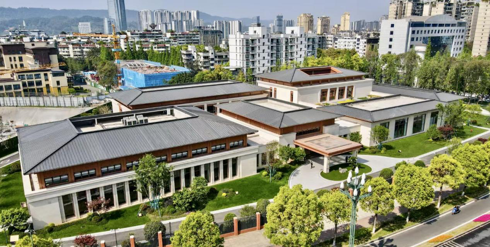 中建一局西南公司承建的宜宾商务中心项目竣工