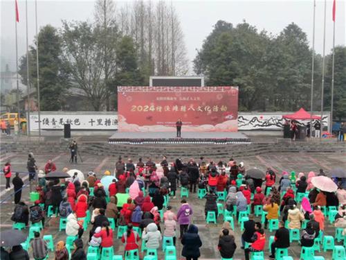 龙腾田锡故里  弘扬正人文化