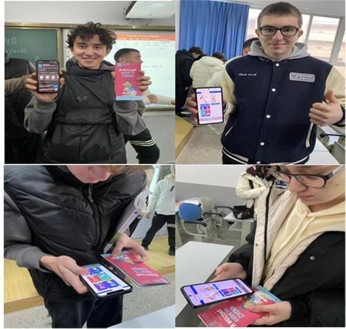 广安区公安局为广安职业技术学院留学生发放2023年移民服务产品