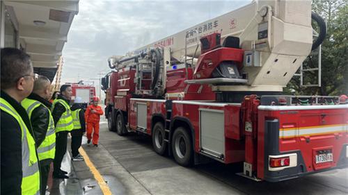 眉山天府新区青龙功能区举行2024年火灾事故应急演练