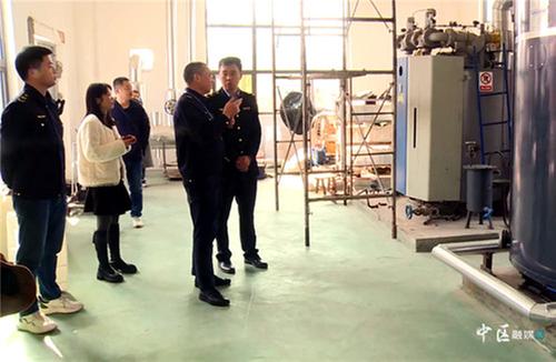 内江市市中区：安全“体检”送上门 助力企业“开门红”