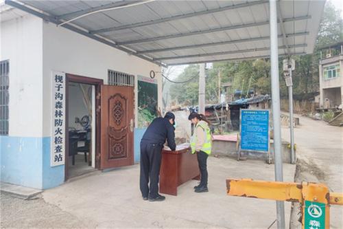 华蓥市：用“警察蓝”守护森林平安