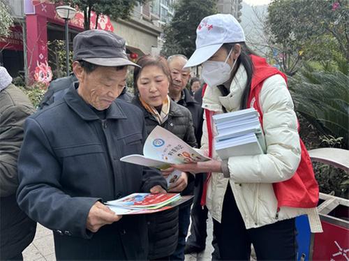 南江县科协开展科普宣传进社区活动