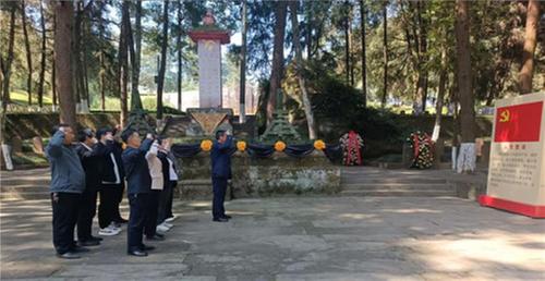 南江县高桥镇九义校党支部开展主题党日活动