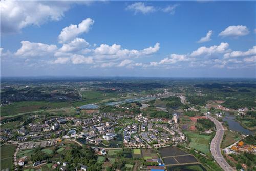 内江：和美乡村景如画