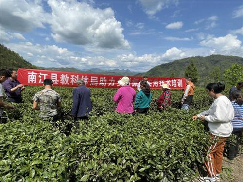 南江县开展乡村振兴实用技术培训活动