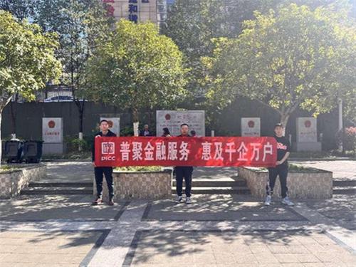 人保寿险四川省分公司全省各级机构开展“普惠金融推进月”活动