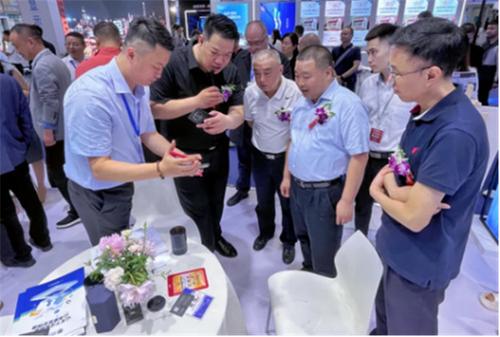 动码印章闪耀2024重庆安博会 助力打击“三假”犯罪