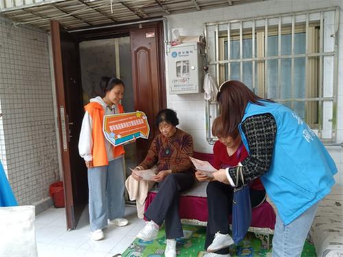 岳池县九龙街道开展移风易俗新风尚文明宣传活动