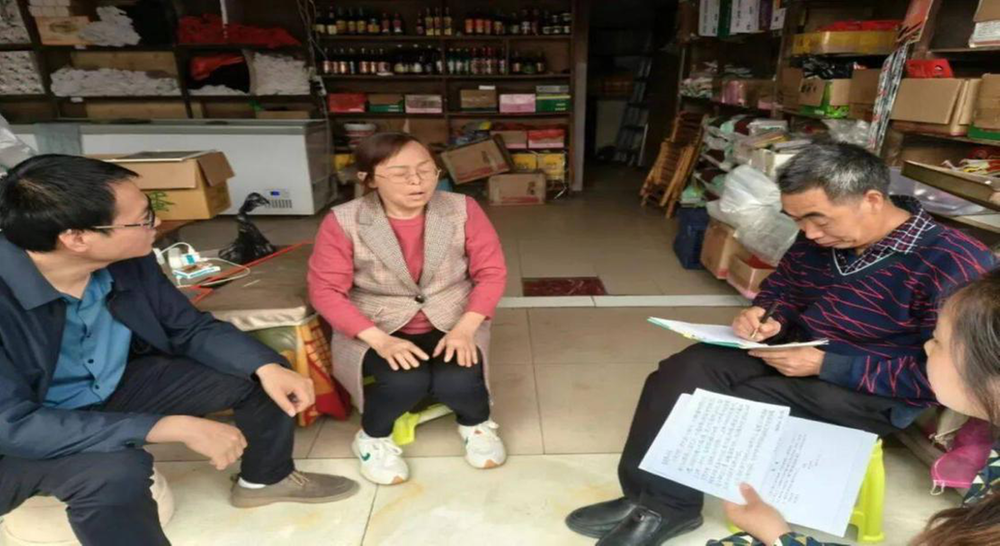 南江县高桥九义校组织全体教师开展家访活动